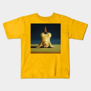 yellow chick exercise 7 Kids T-Shirt